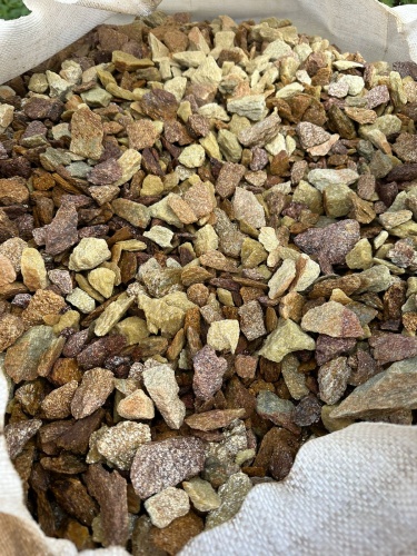 Златолит персиковый декоративная каменная крошка купить в Кумертау