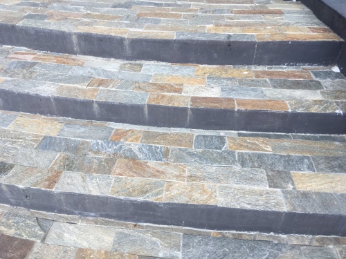 Плитка из Златолита Уральского для лестницы купить в Кумертау