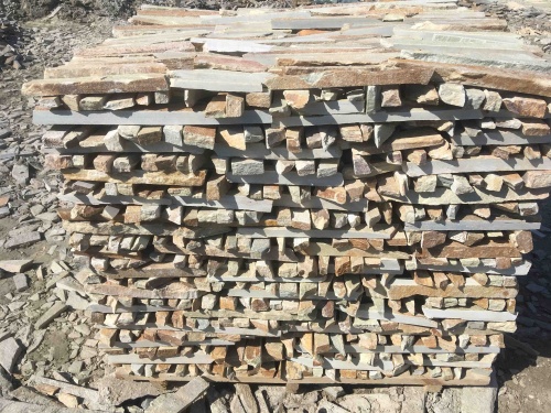 Горбушка златолит золотистый для облицовки купить в Кумертау