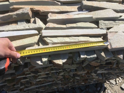 Горбушка златолит золотистый для облицовки купить в Кумертау