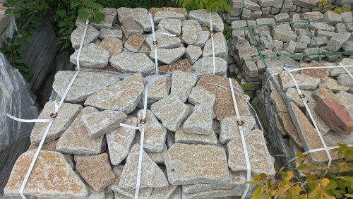 Гранитный плитняк галтованный для парковки купить в Кумертау