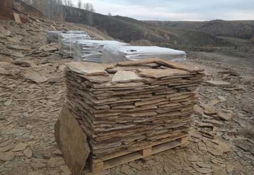 Плитняк кора дерева для цоколя, отмостки купить в Кумертау